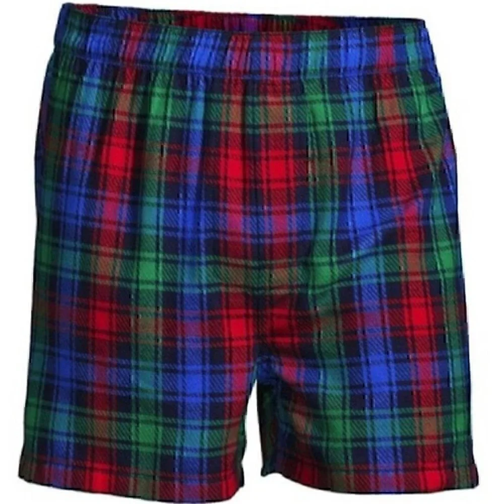 Lands' End Men's Classic Fit Flannel Boxers size small